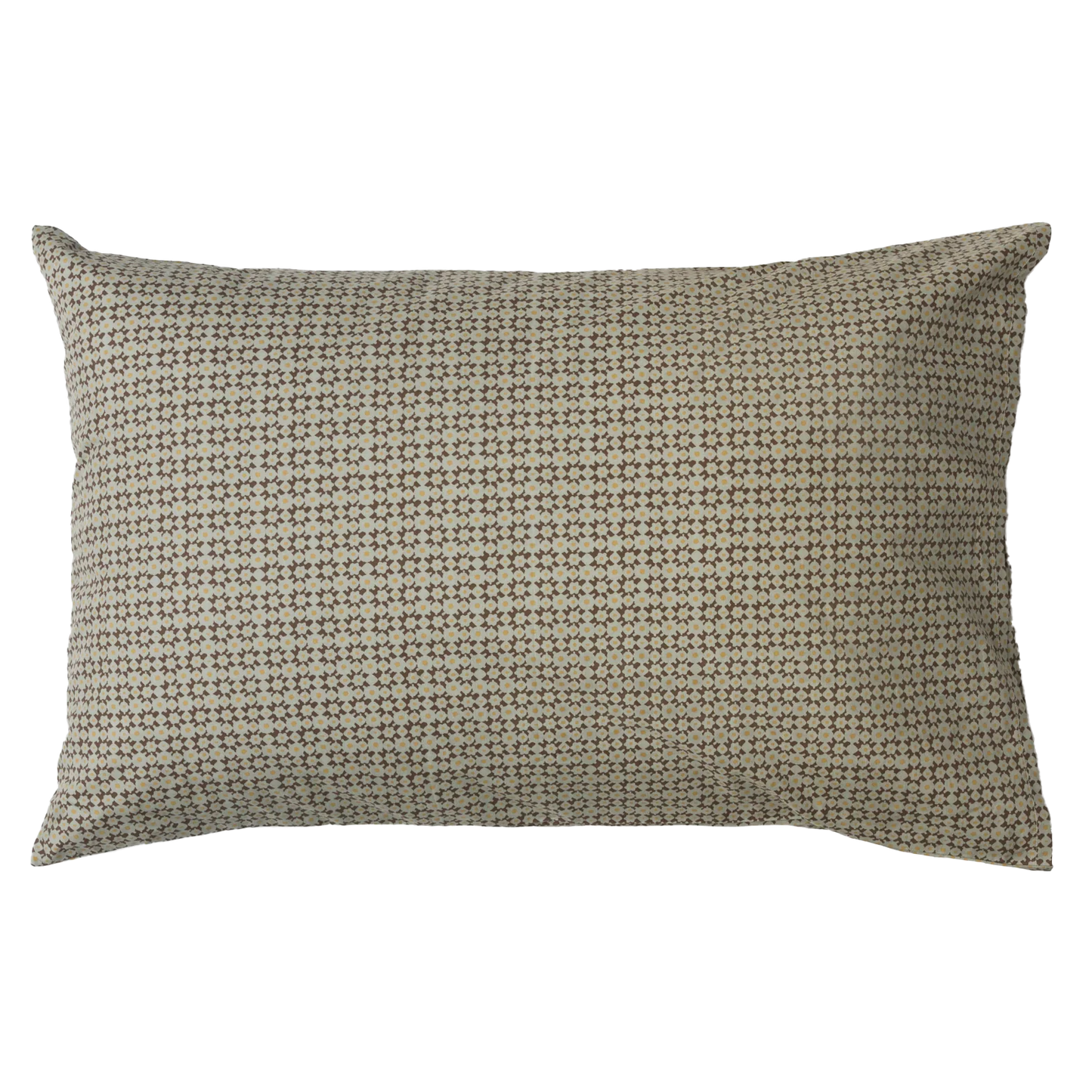 Porto organic pillowcase pair miso & cocoa