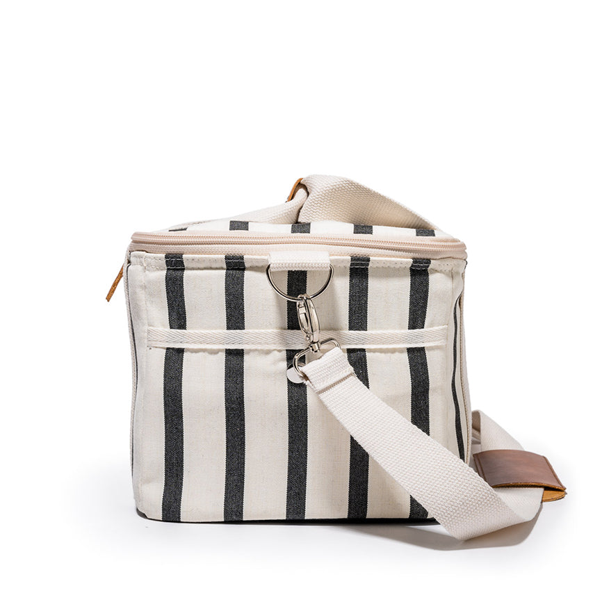 Premium cooler bag monaco black stripe 14 litre