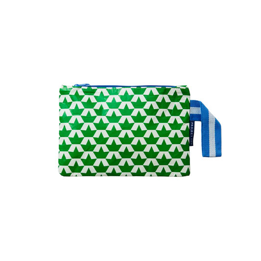 Project Ten small zip pouch 18cm boats