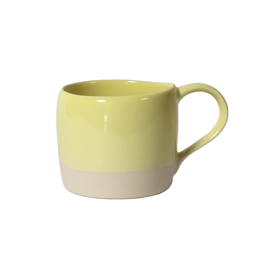 Organic mug lemon gloss glaze