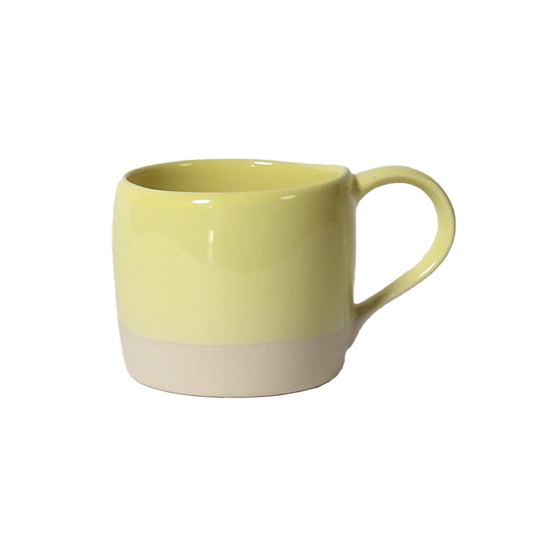 Organic mug lemon gloss glaze