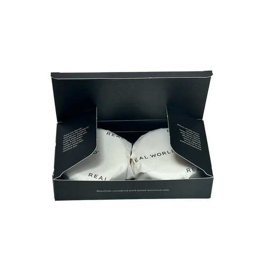 Real World koromiko & lemongrass shower steamer duo