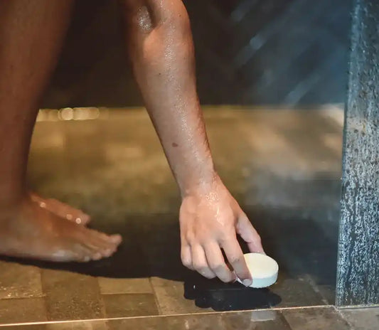 Real World koromiko & lemongrass shower steamer duo