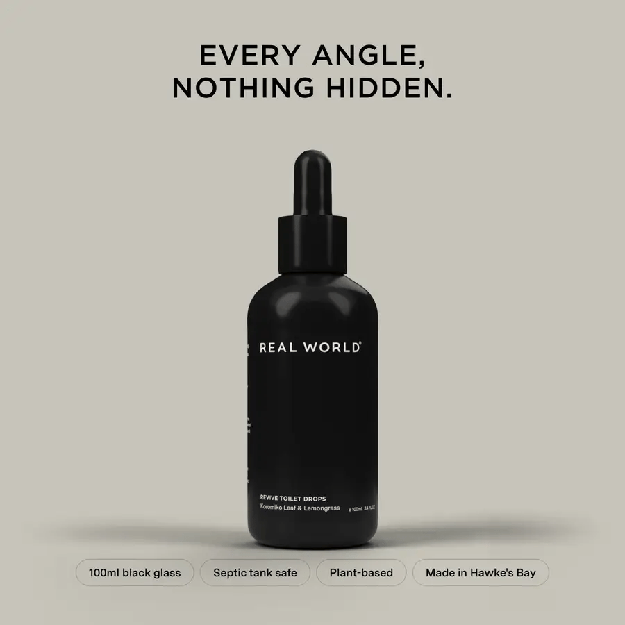 Real World koromiko & lemongrass toilet drops 100ml