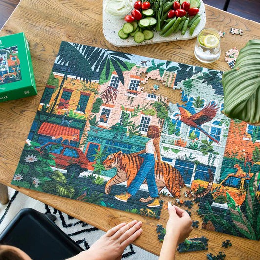Reclaimed 1000-piece jigsaw puzzle