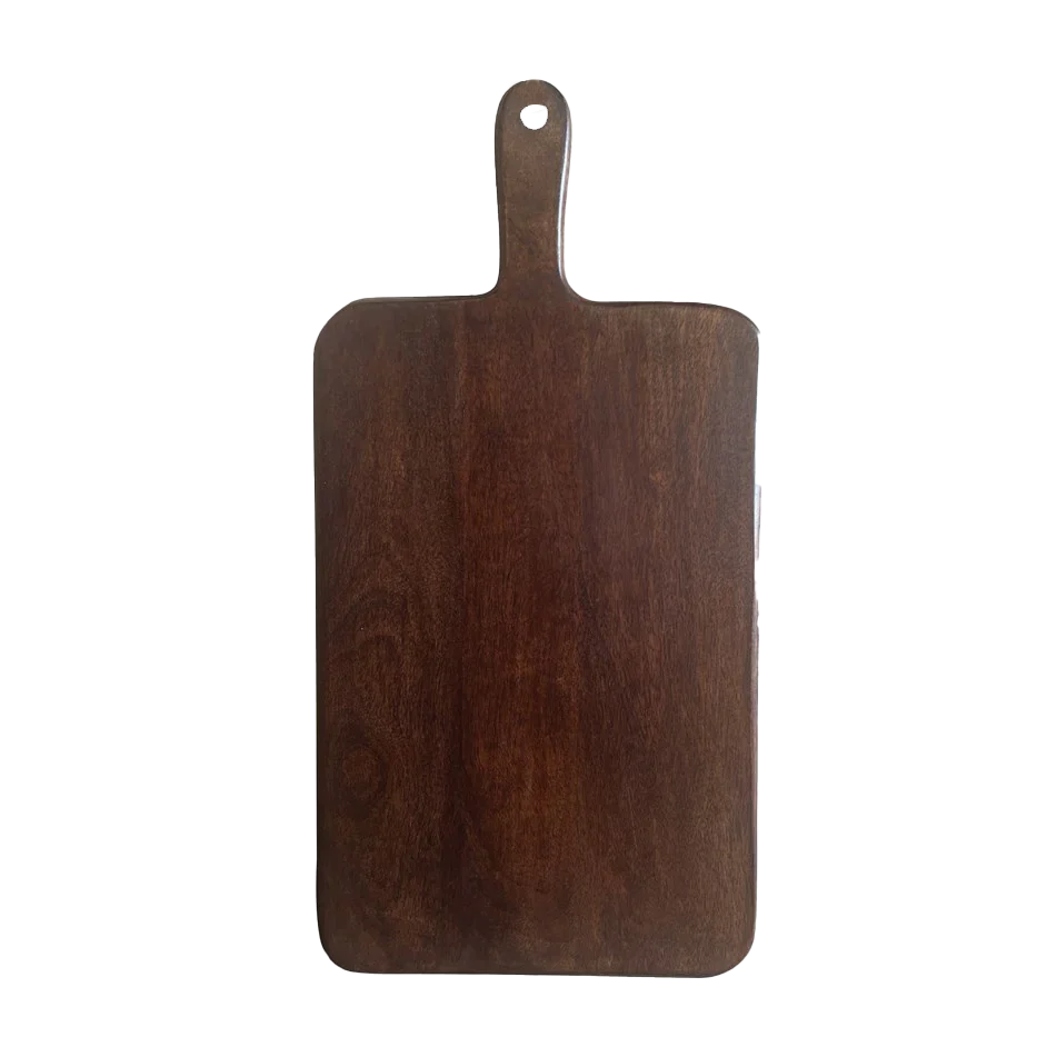 Rectangle serving board 52cm dark oak