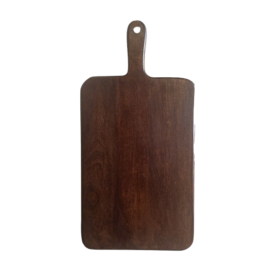 Rectangle serving board 52cm dark oak