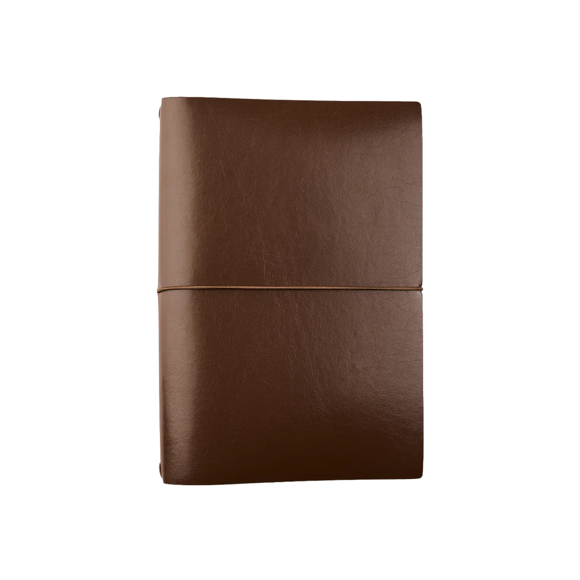 Leather refillable leather journal A5 chocolate