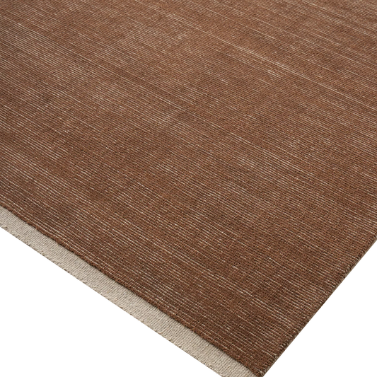 Remo NZ wool rug amber