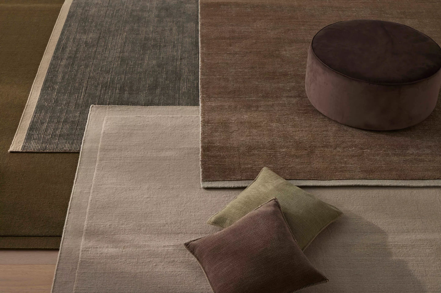Remo NZ wool rug earth 2m x 3m