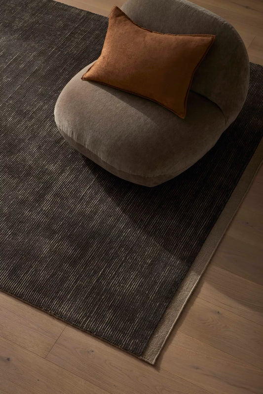Remo NZ wool rug marine