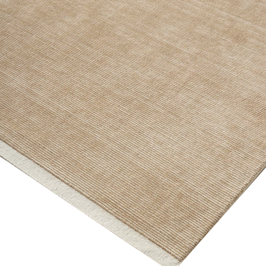Remo NZ wool rug sand