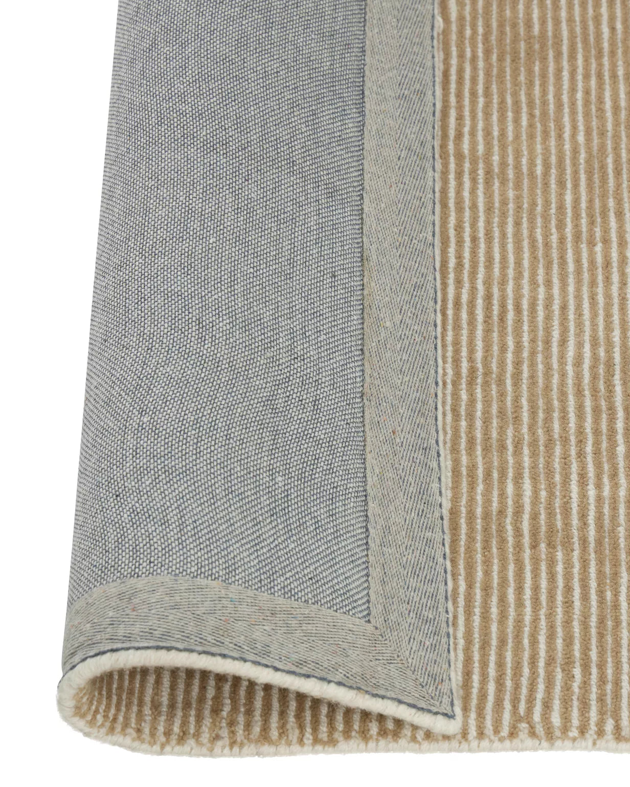 Remo NZ wool rug sand