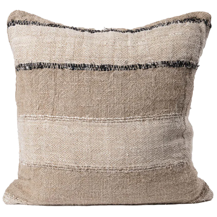 Retreat hand woven cushion cover 50cm