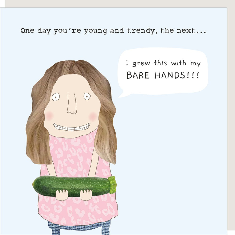 Bare hands card