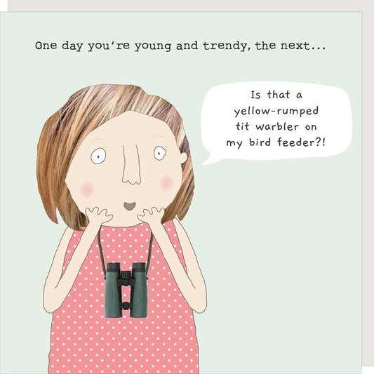 Bird feeder card