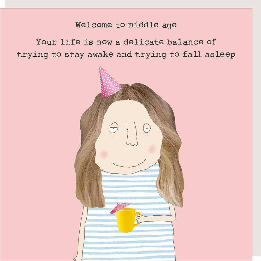 Middle age card