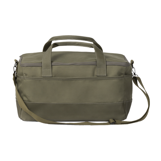 Canvas cooler bag green