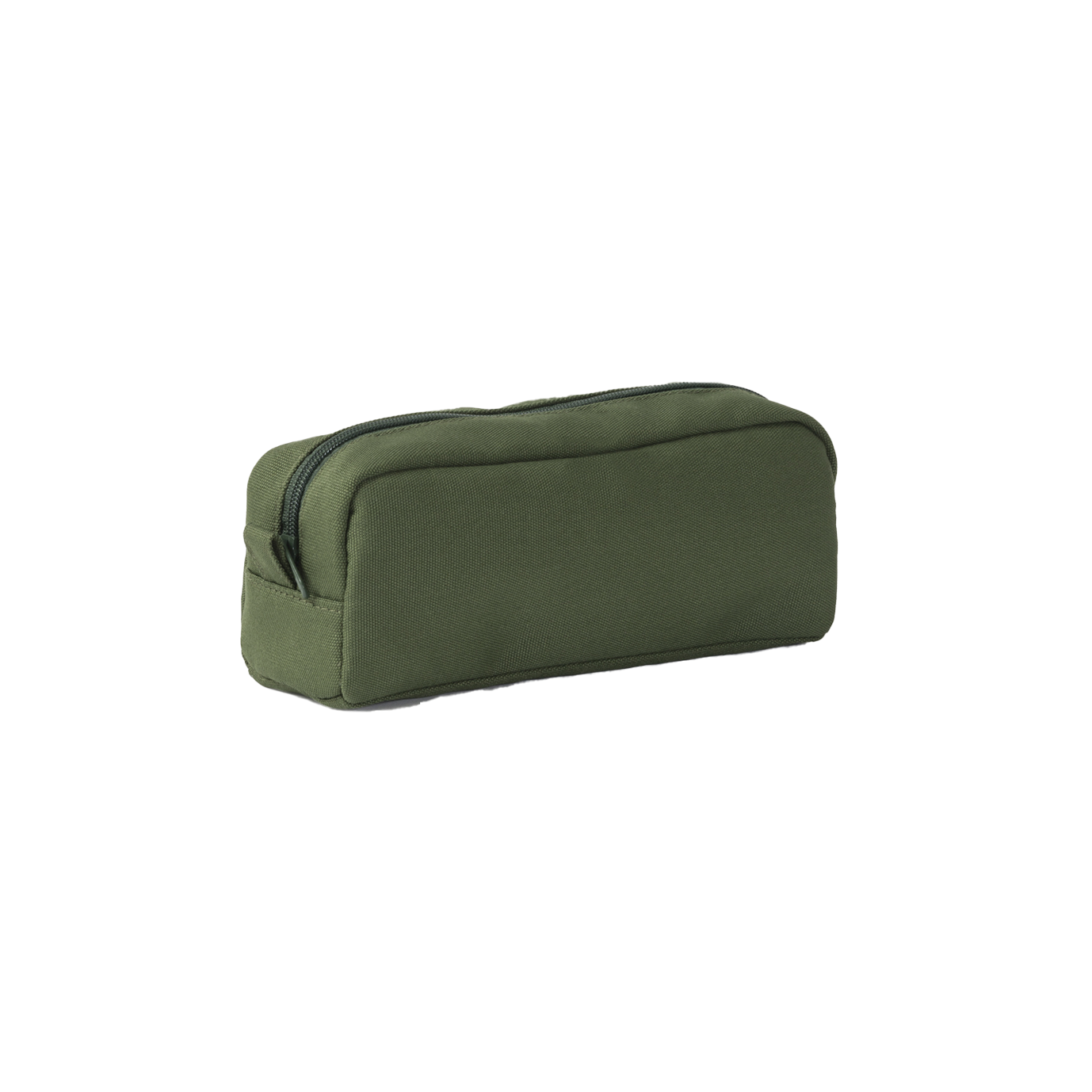 Canvas wash bag green small