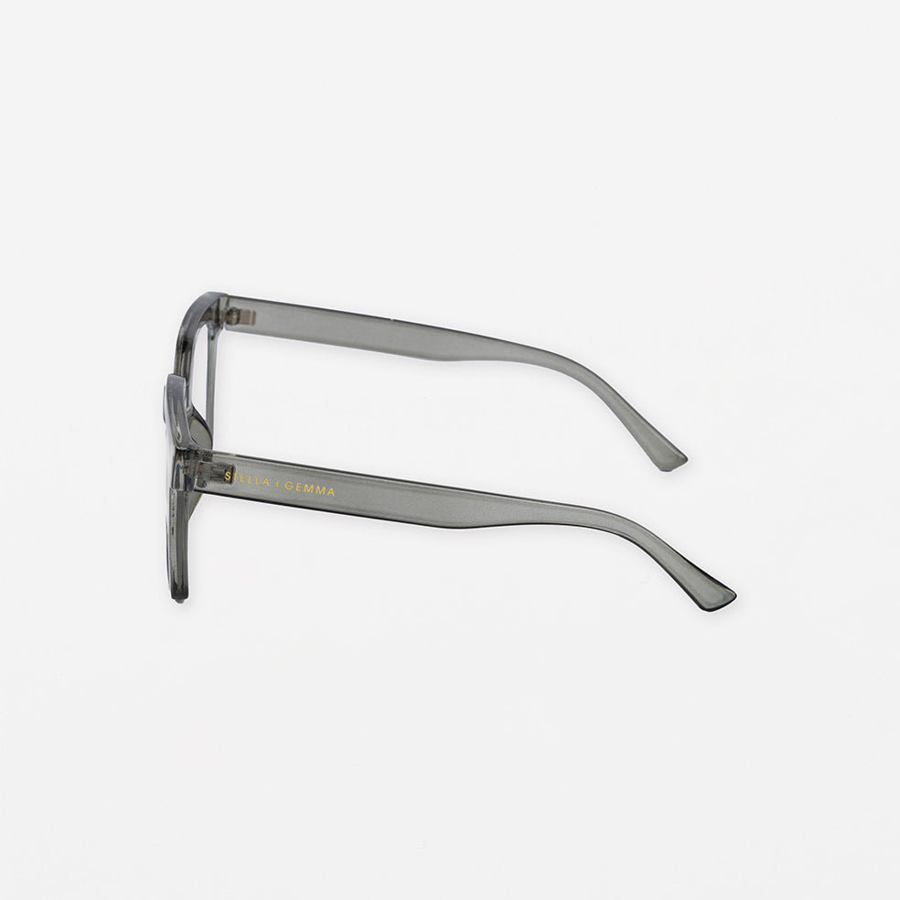 Milan reading glasses grey (184)