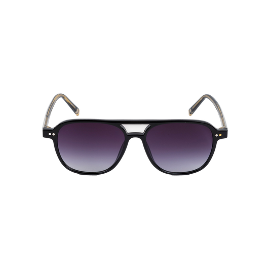 Lulu sunglasses matt black & tort (674)