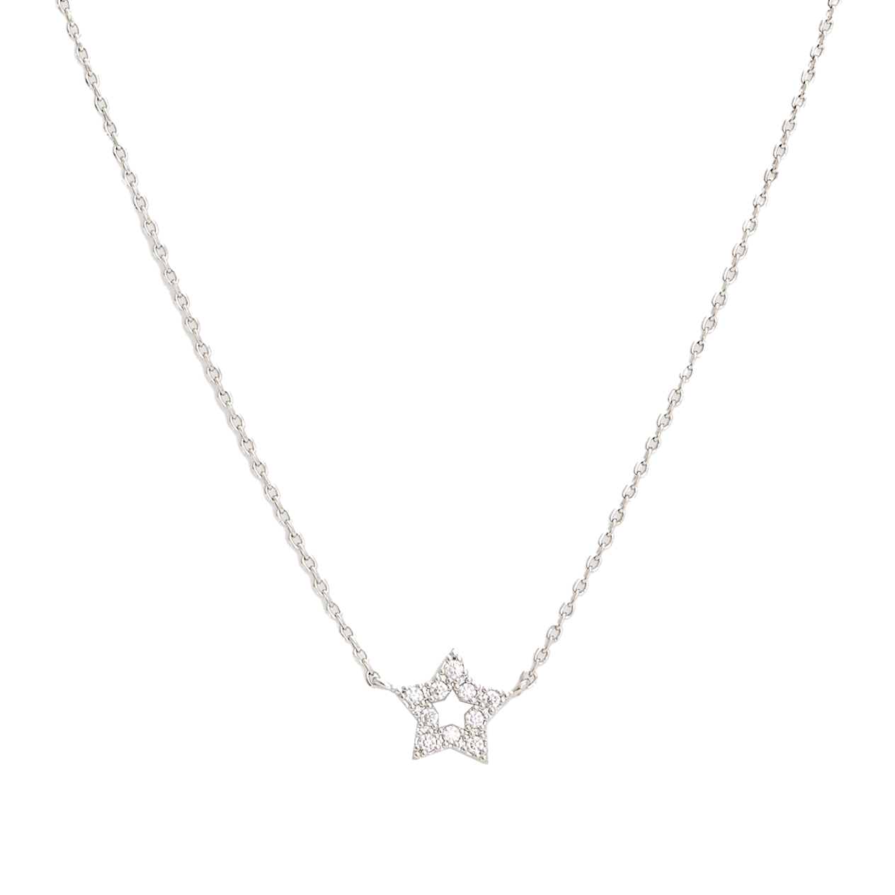 S+G star necklace silver