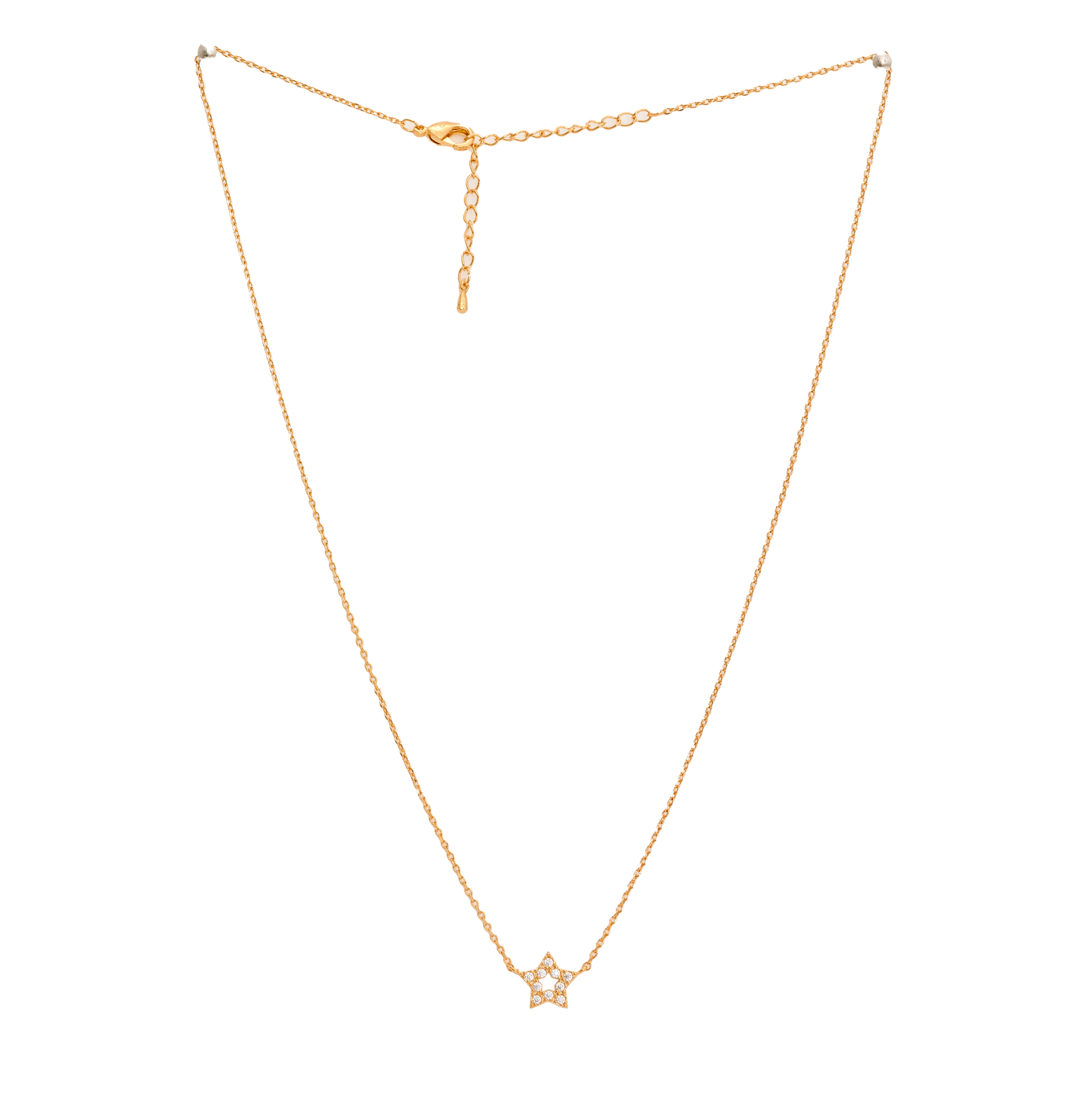 S+G star necklace gold