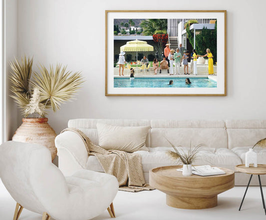 Slim Aarons 'Kaufmann Desert House' photographic print