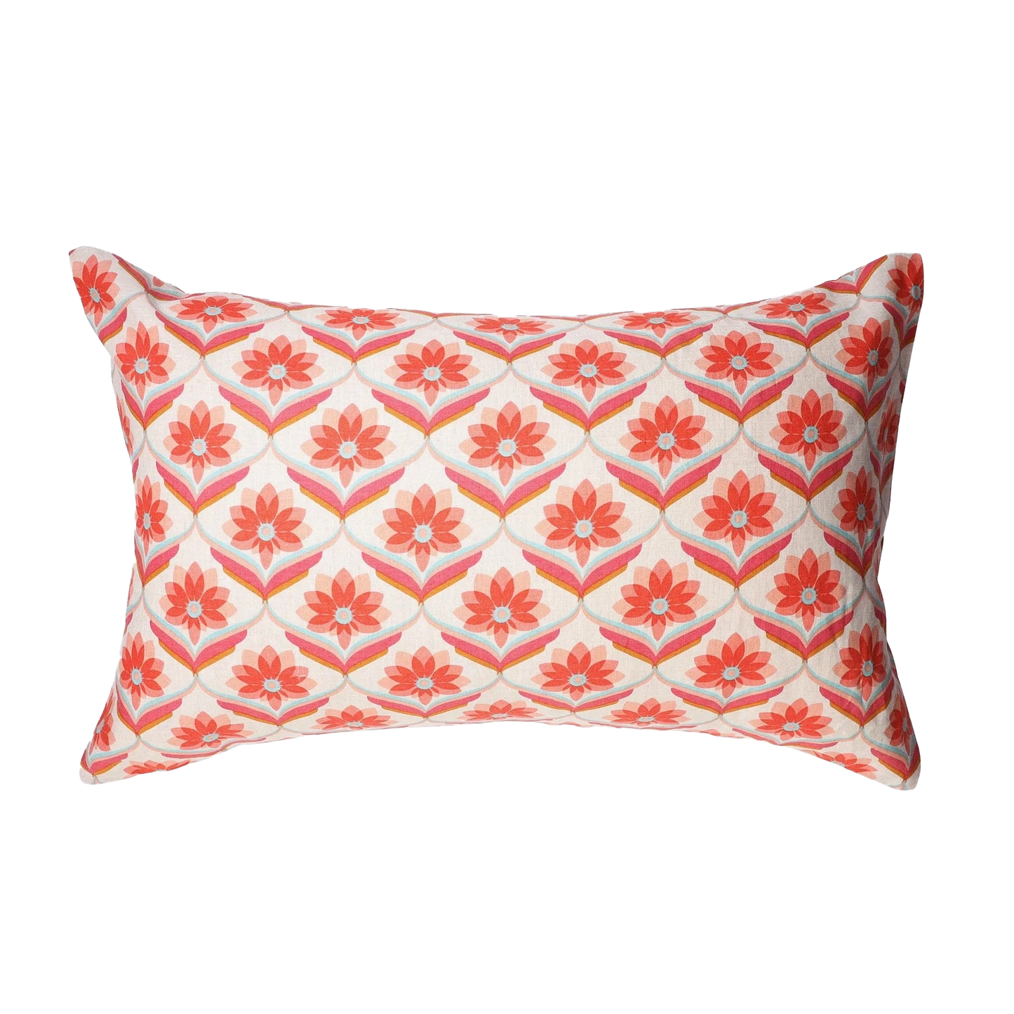 SOW Edie floral linen pillowcase set