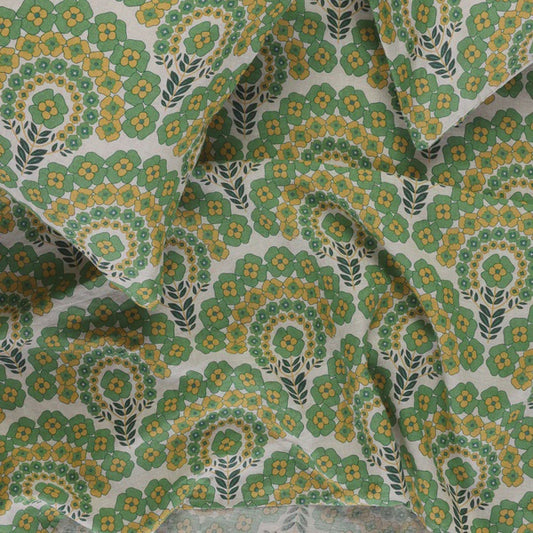 SOW Harriet floral linen fitted sheet