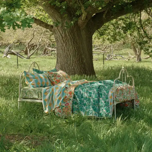 SOW Harriet floral linen fitted sheet