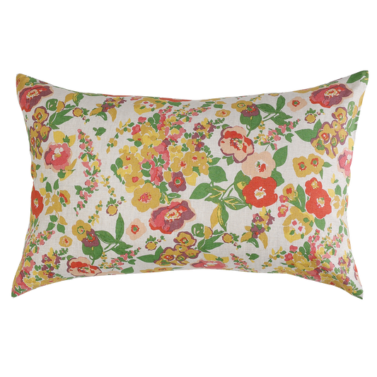 SOW Marianne floral linen pillowcase set