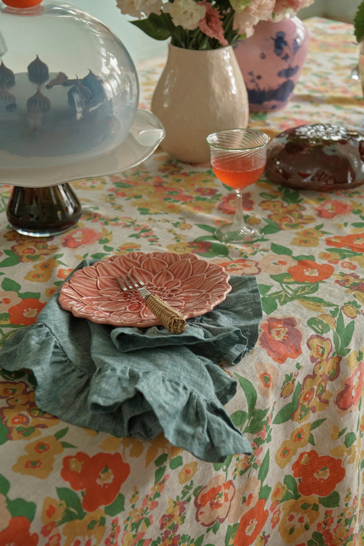 SOW Marianne french flax linen tablecloth 240cm