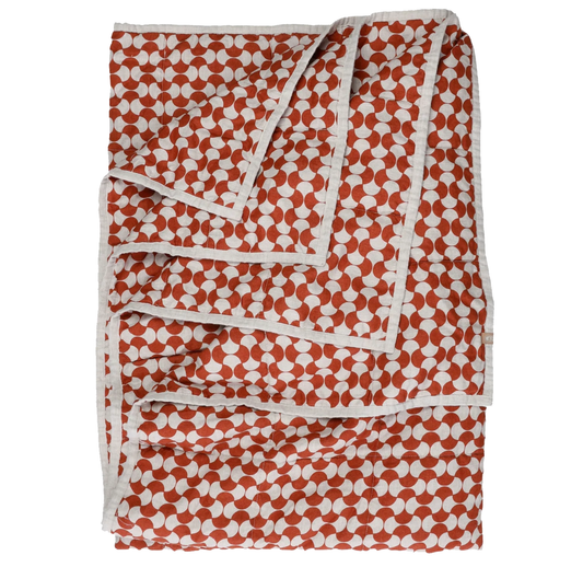 SOW Matteo double sided linen quilt