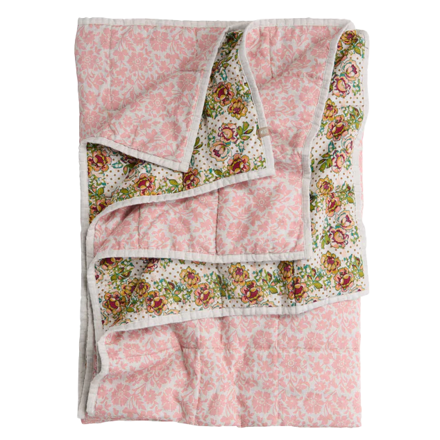 SOW  Muriel & Rhonda reversible linen quilt