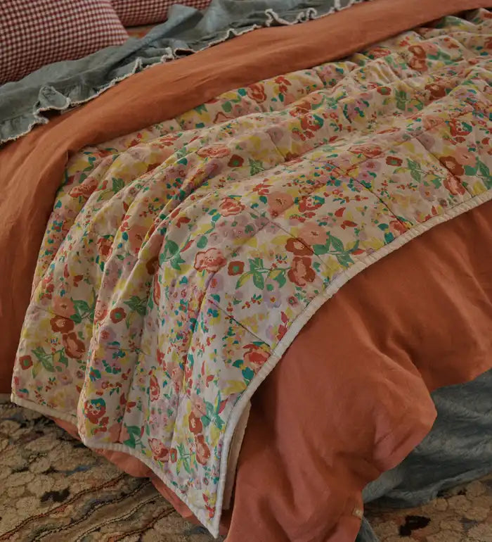 SOW Paloma floral quilt