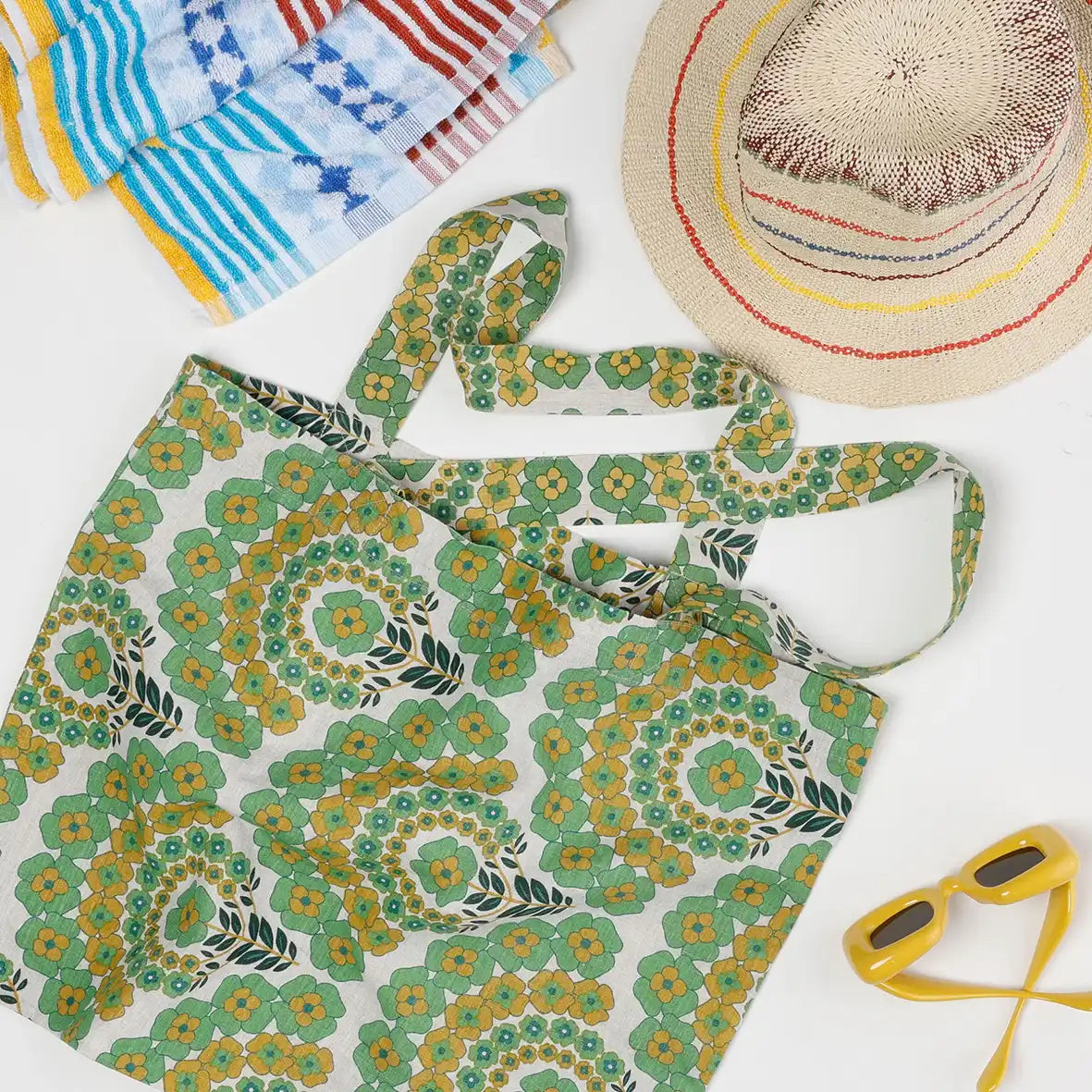 SOW Harriet linen tote bag