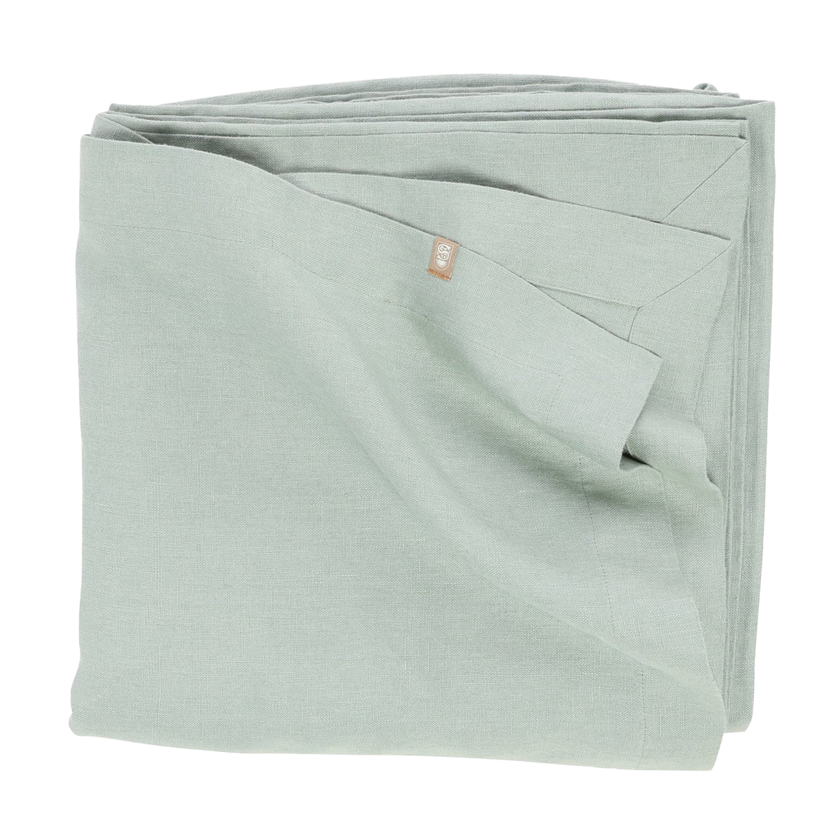 SOW heavyweight linen bedcover fog