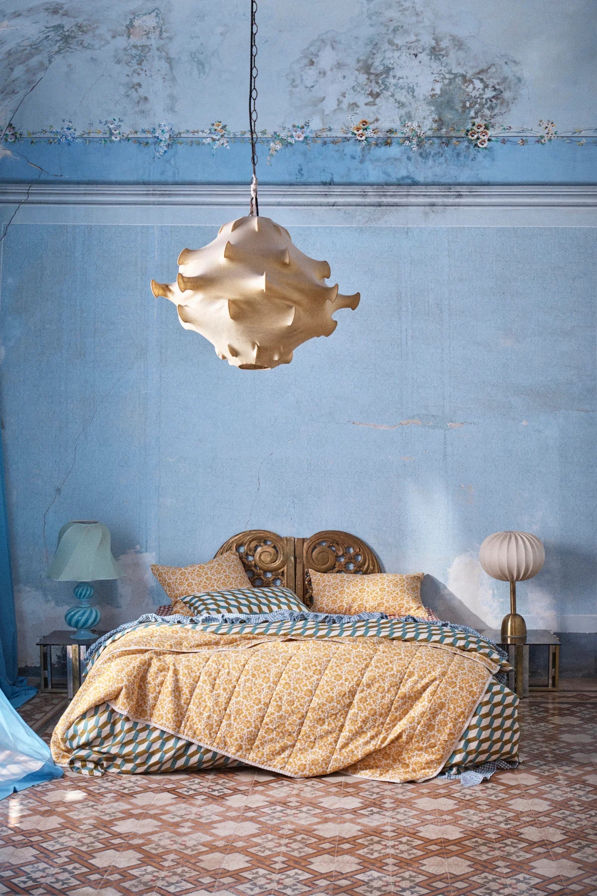 SOW linen Lucia quilt