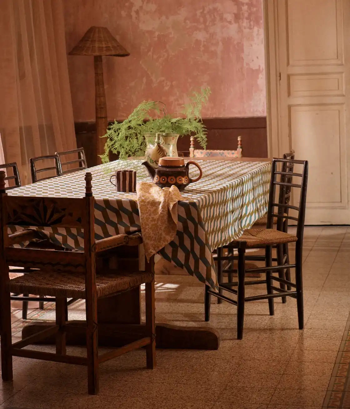 SOW Lucia french flax linen napkin set of 4