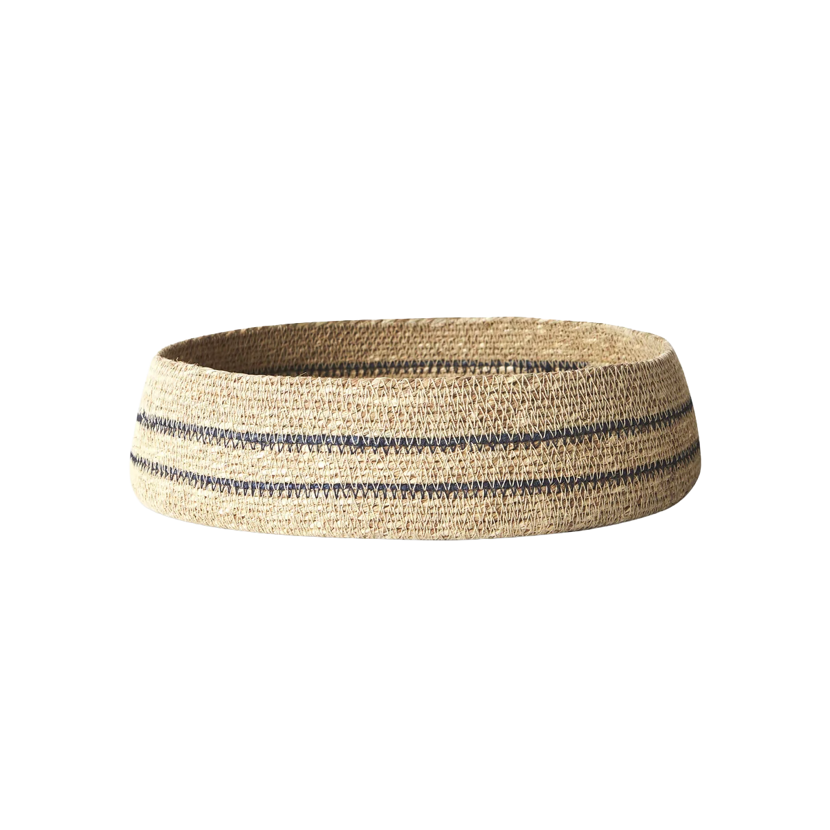 Sabine woven basket indigo