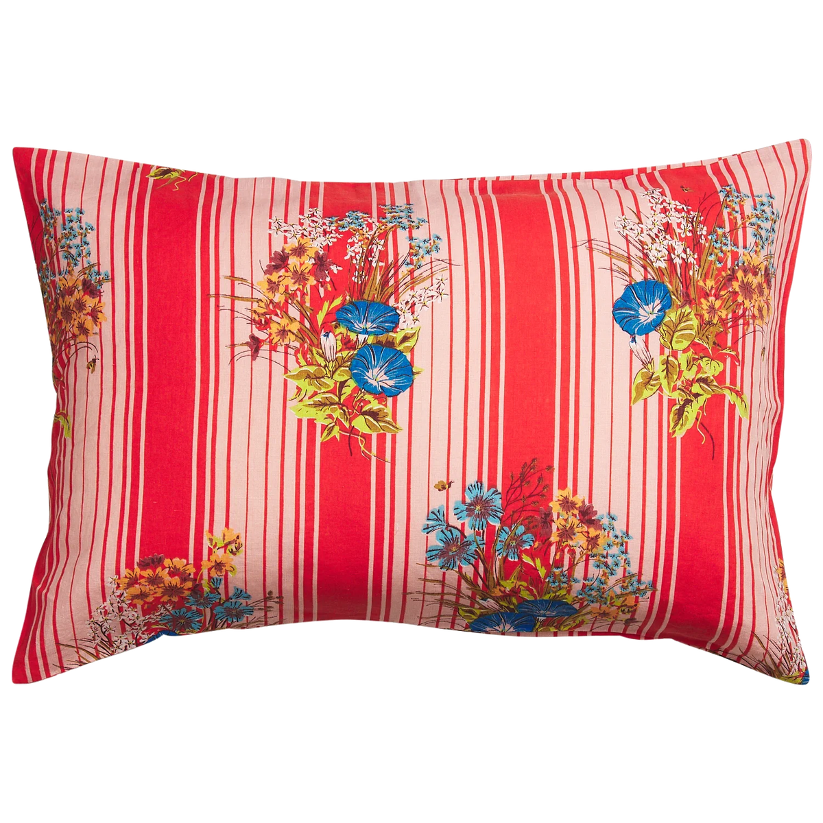 Sage & Clare Dempsey linen pillowcase set poppy