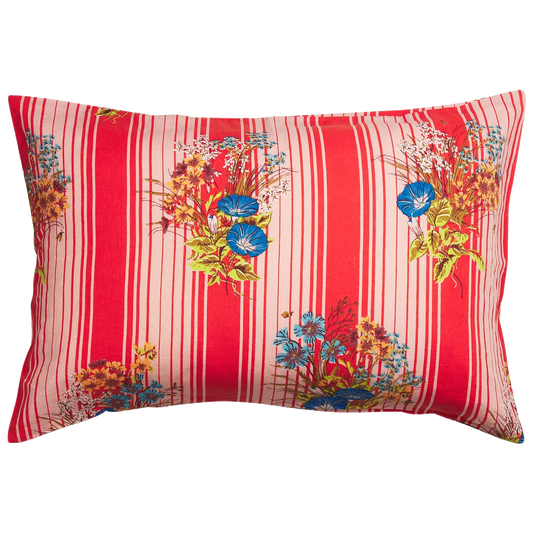 Sage & Clare Dempsey linen pillowcase set poppy