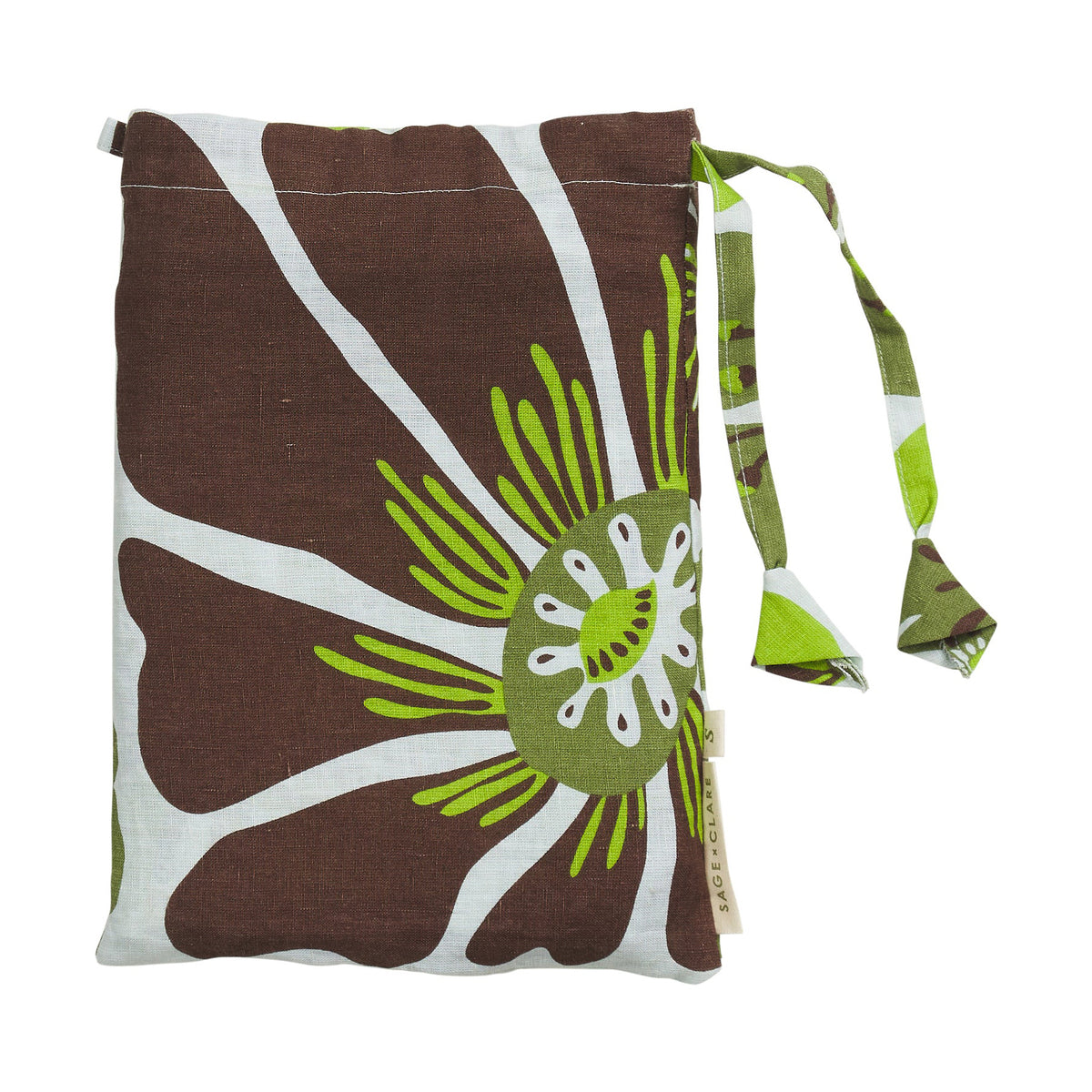 Sage & Clare Jolene linen pillowcase set fluorite