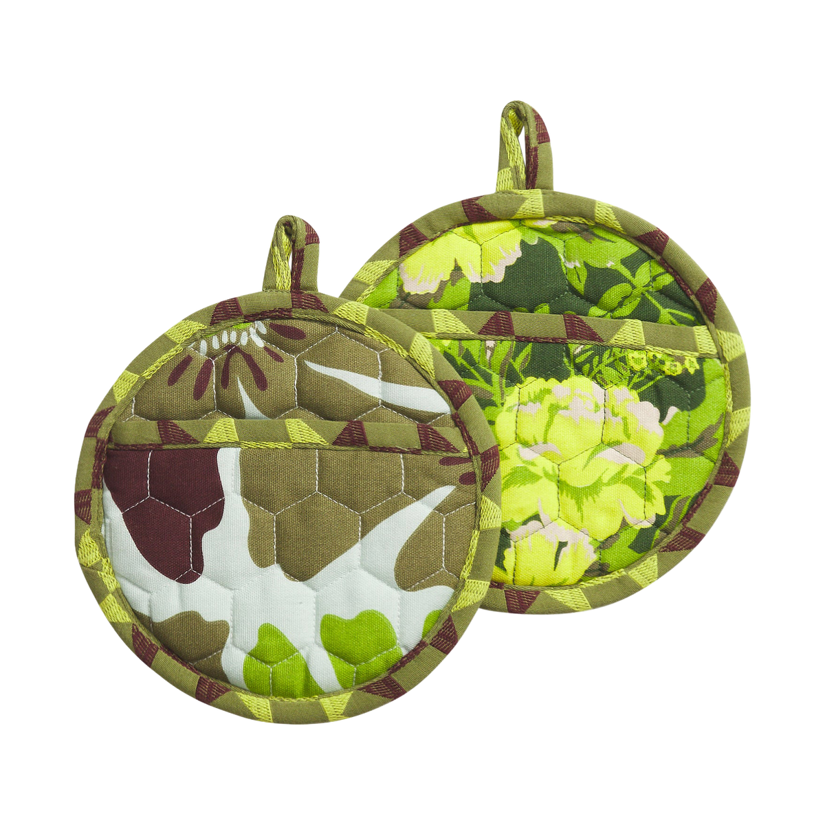 Sage & Clare Jolene organic cotton pot holder set