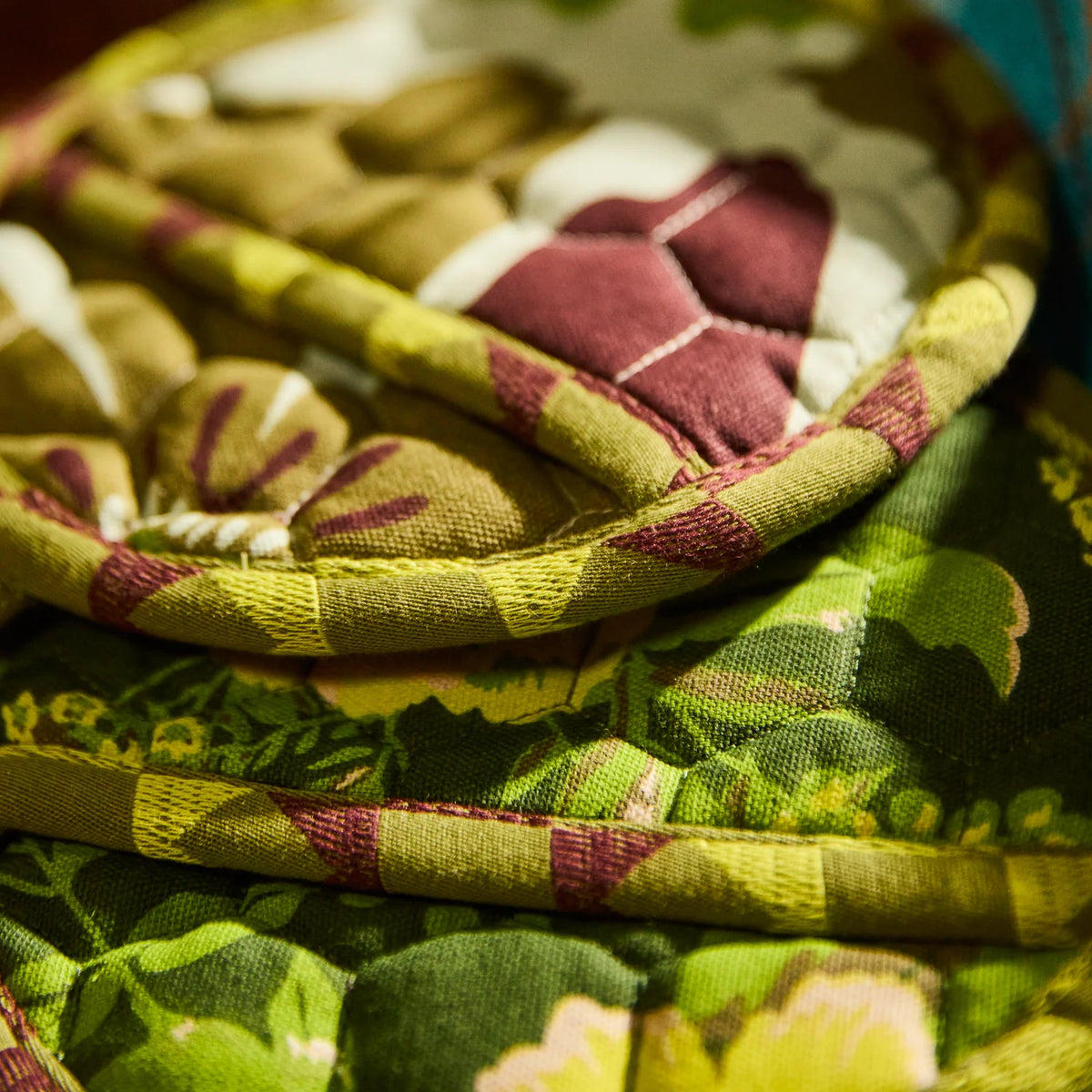 Sage & Clare Jolene organic cotton pot holder set