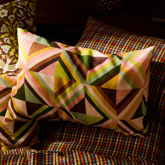 Sage x Clare Mabel linen pillowcase set