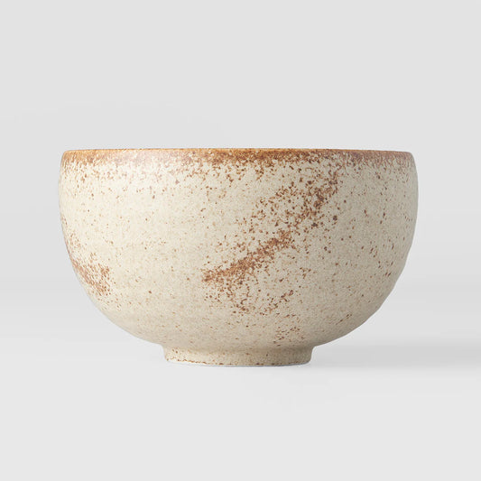 Sand fade ceramic bowl 13cm