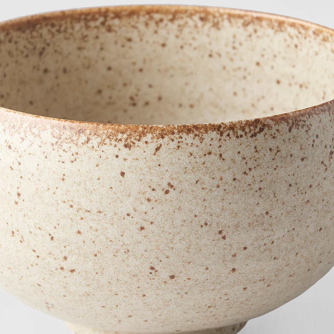 Sand fade ceramic bowl 13cm