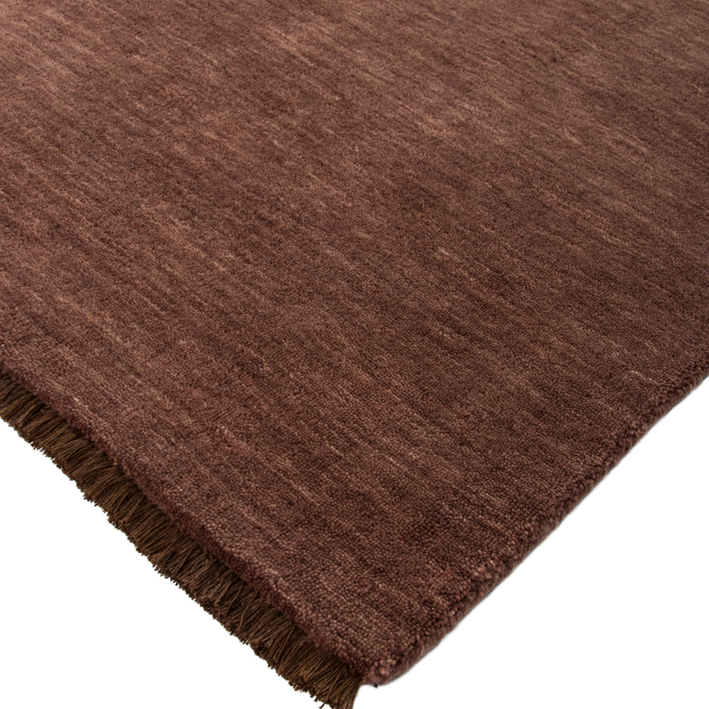 Sandringham NZ wool rug oxblood